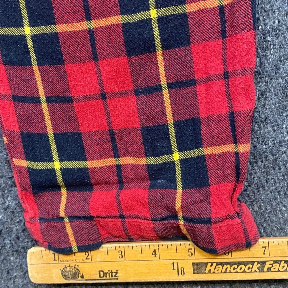 Polo Ralph Lauren Pajama Pants Sz M Mens Red Plaid Loungewear Sleepwear Tartan